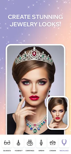Скриншот 1 — Jewellery Photo Editor