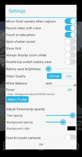 Скриншот 5 — Timestamp Camera Pro