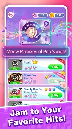 Скриншот 5 — PopCat Beats：Music Games