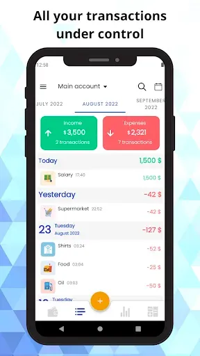 Скриншот 3 — Expenless! Контроль расходов