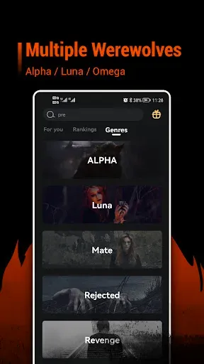 Скриншот 4 — AlphaFiction - Оборотни