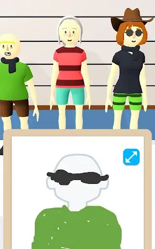 Скриншот 6 — Line Up: Draw the Criminal