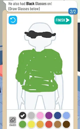 Скриншот 7 — Line Up: Draw the Criminal