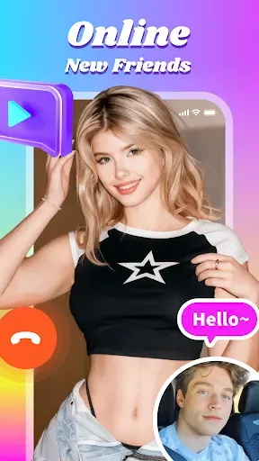 Скриншот 2 — Vibio: Share Fun, Video Chat