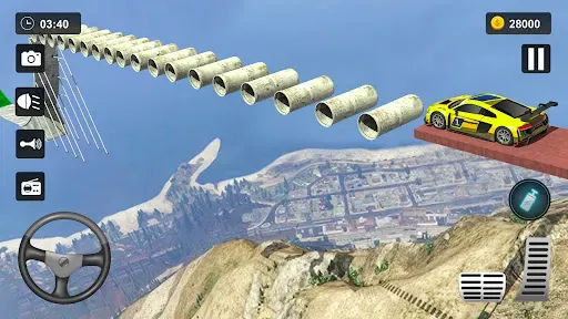 Скриншот 2 — Crazy Car Driving - Car Games