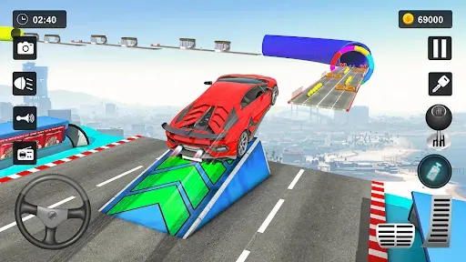 Скриншот 3 — Crazy Car Driving - Car Games