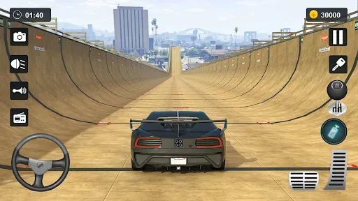 Скриншот 5 — Crazy Car Driving - Car Games