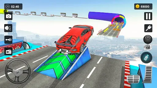 Скриншот 7 — Crazy Car Driving - Car Games