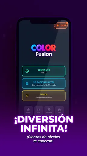 Скриншот 1 — Color Fusion: Puzzle Game