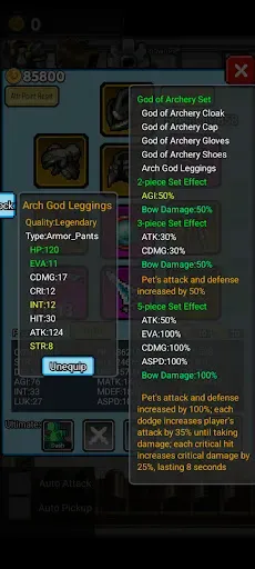 Скриншот 3 — Loot Quest:Pixel Hero