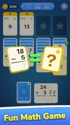 Скриншот 1 — Mix Math Solitaire