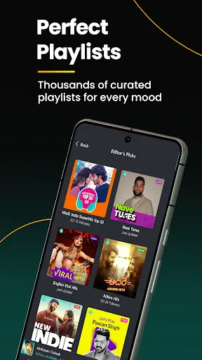 Скриншот 4 — JioSaavn - Music & Podcasts