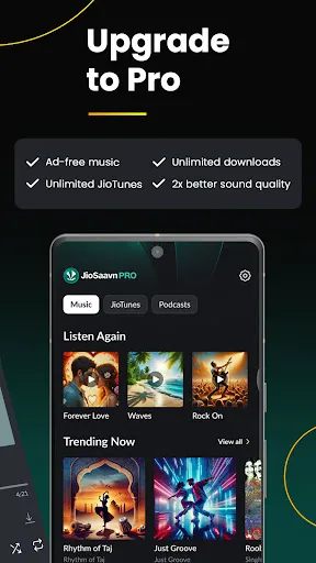 Скриншот 8 — JioSaavn - Music & Podcasts