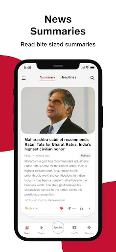 Скриншот 3 — JioNews - News & Coupons
