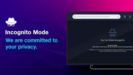 Скриншот 2 — JioSphere - Web Browser for TV