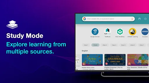 Скриншот 4 — JioSphere - Web Browser for TV