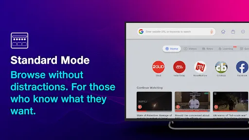 Скриншот 6 — JioSphere - Web Browser for TV