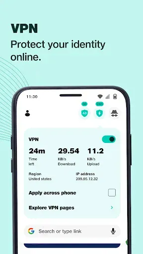 Скриншот 2 — JioSphere: Web Browser