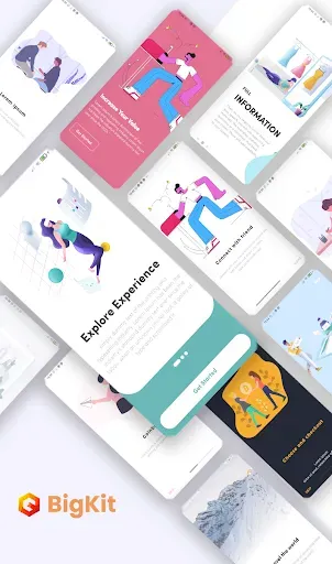Скриншот 8 — Biggest UI Kit -Flutter UI Kit