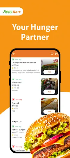 Скриншот 3 — Jippy – Food Delivery