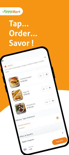 Скриншот 5 — Jippy – Food Delivery