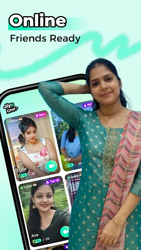 Скриншот 4 — Jiyo Chat:Fun Call