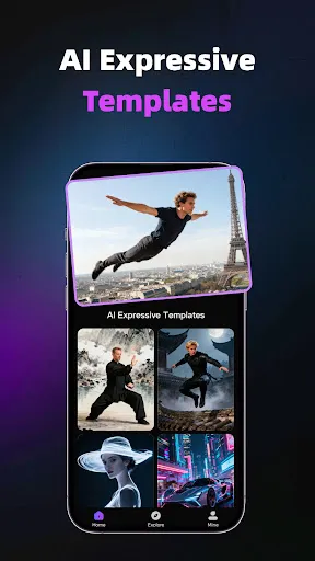 Скриншот 1 — Phant AI: AI Video&image Maker