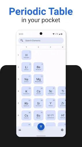 Скриншот 1 — Periodic Table - Atomic