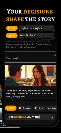 Скриншот 2 — FableAI: AI Text Adventure RPG