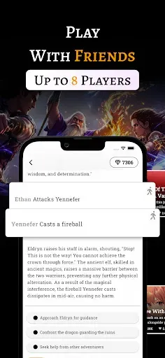 Скриншот 4 — FableAI: AI Text Adventure RPG