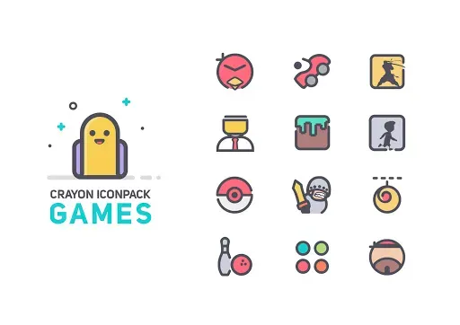 Скриншот 6 — Crayon Icon Pack