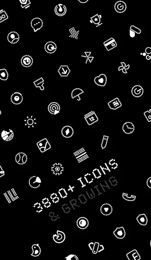 Скриншот 6 — Dots : Adaptive Icon pack