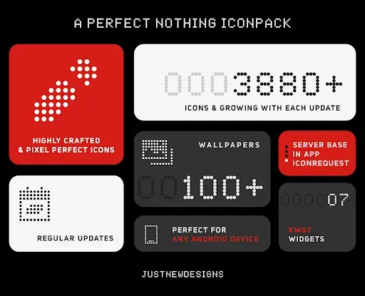 Скриншот 8 — Dots : Adaptive Icon pack