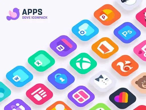 Скриншот 4 — Dove Icon Pack