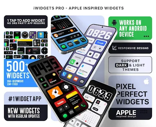 Скриншот 1 — iWidgets : iOS Widgets