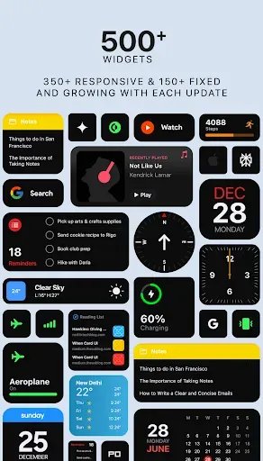Скриншот 3 — iWidgets : iOS Widgets