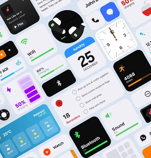 Скриншот 7 — iWidgets : iOS Widgets