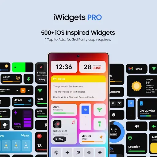 Скриншот 8 — iWidgets : iOS Widgets