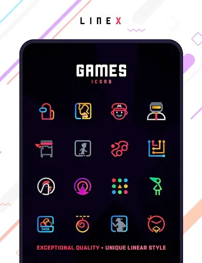 Скриншот 6 — LineX Icon Pack