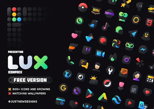 Скриншот 1 — LuX IconPack