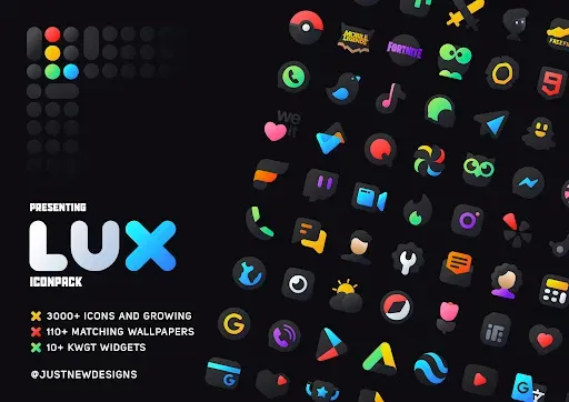 Скриншот 1 — LuX IconPack