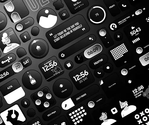 Скриншот 5 — Glass Widgets Pro