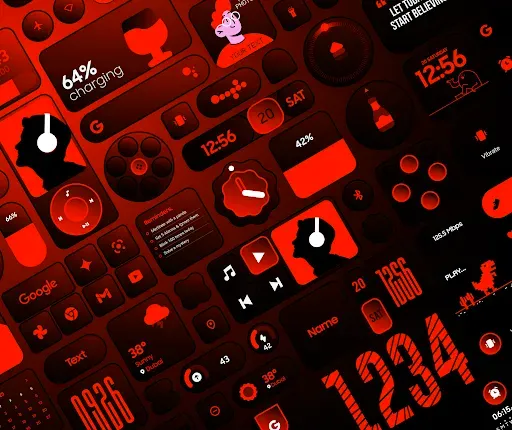 Скриншот 6 — Glass Widgets Pro