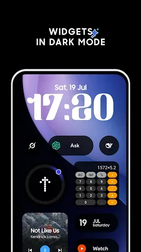 Скриншот 2 — OneUI Widgets