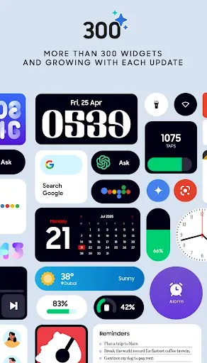 Скриншот 3 — OneUI Widgets