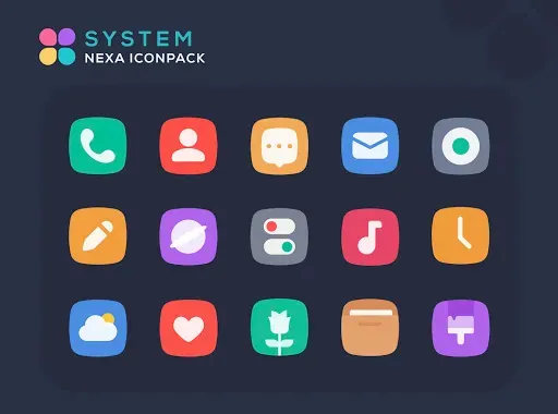 Скриншот 1 — Nexa Icon Pack