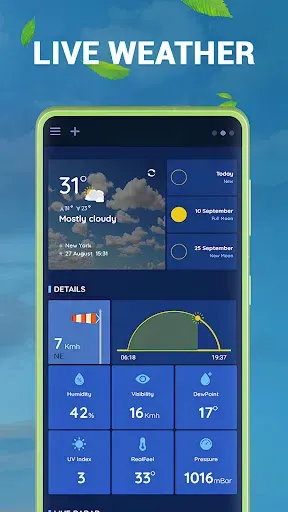 Скриншот 2 — GoRadar: Live Weather Radar