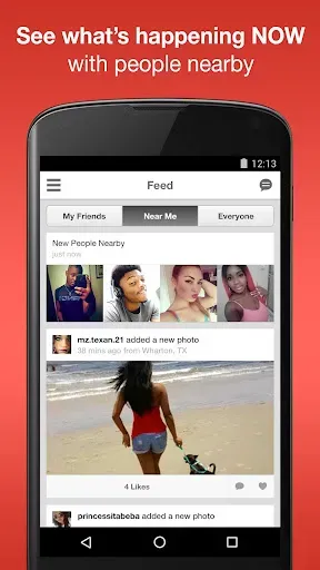 Скриншот 3 — Moco: Chat & Meet New People