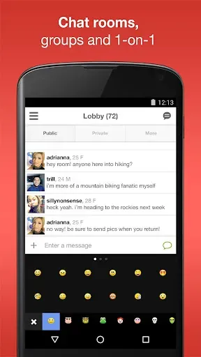 Скриншот 5 — Moco: Chat & Meet New People