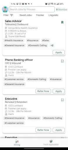 Скриншот 1 — Job Circle